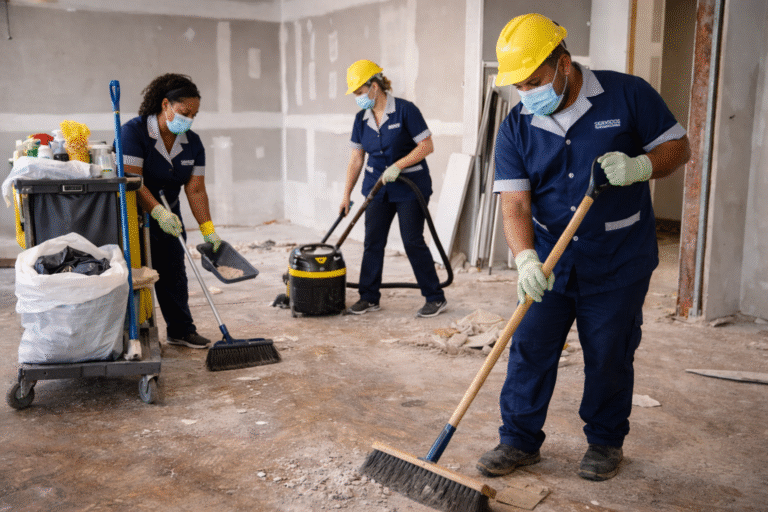 Limpeza terceirizada pós-obra: contrate certo e evite retrabalho